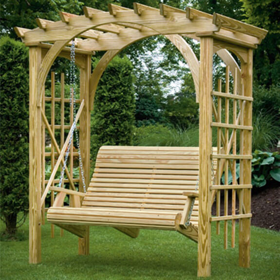 Woodwork Porch Swing Arbor Plans PDF Plans