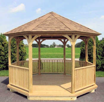 Economy Pine Gazebo