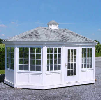 Gazebo Enclosure 2 Oval #2