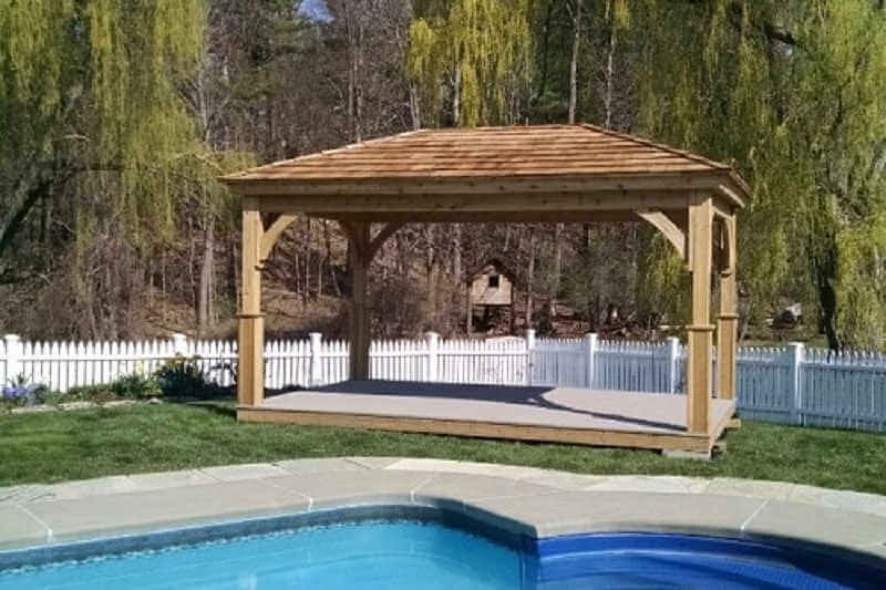 gazebo depot wood pavilion, wood pavilion, woodpavilion