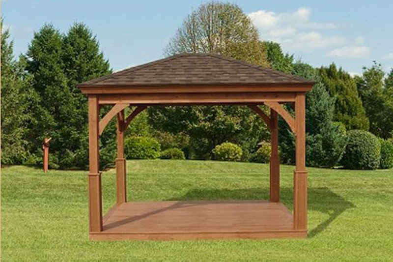 Wood Pavilion Wood Pavilion Gazebo Depot