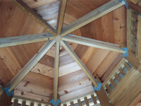 Gazebo Cedar Roof