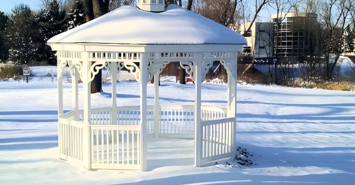 Strategies for Winterizing Your Gazebo, Pavilion, or Pergola