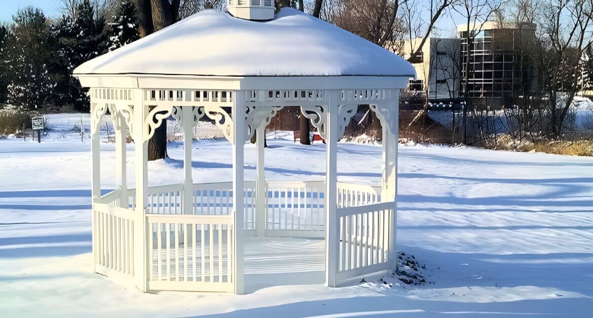 Strategies for Winterizing Your Gazebo, Pavilion, or Pergola