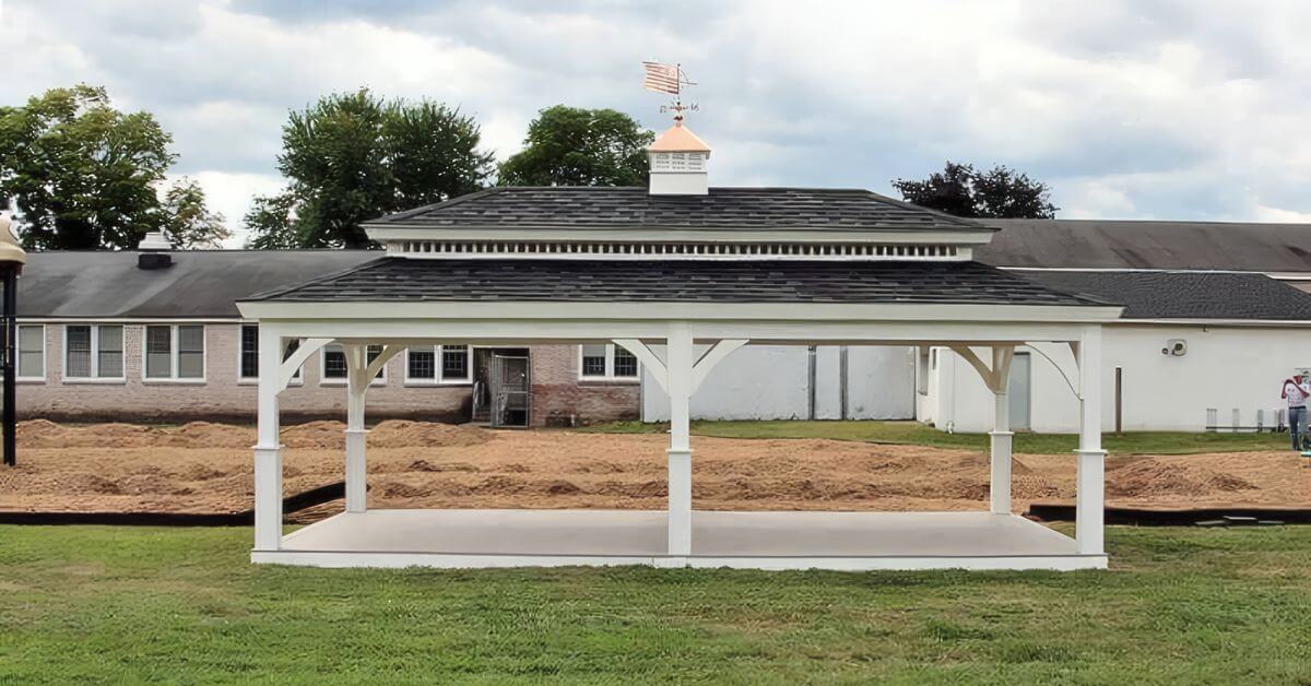 Wood vs. Vinyl Pavilions: Which Is Right for You?