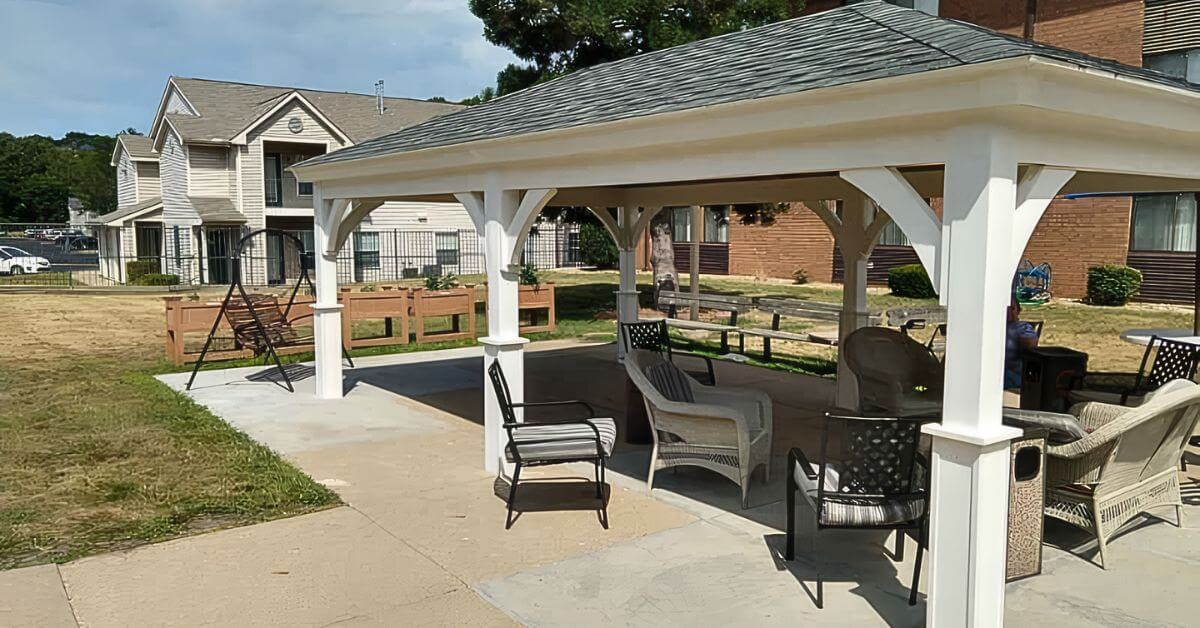 Wood vs. Vinyl Pavilions: Which Is Right for You?